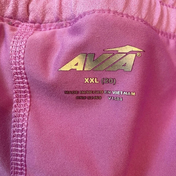 Avia Multicolor Athletic Running Short Size XXL Built In Dry Fit Liner Floral - Picture 5 of 6